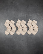 3-Pack Vintage Slouch Socks - Off White