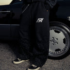 Mirror Fade Sweatpants - Black