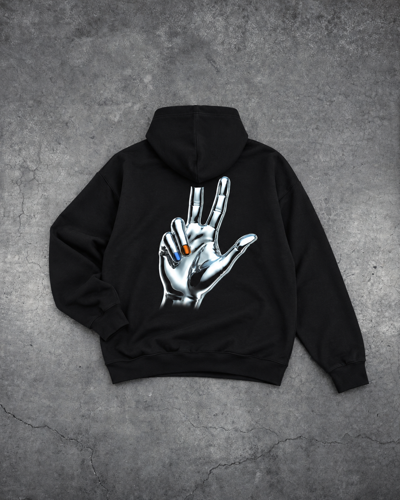 JMAC 3-Point Celly Hoodie - Chrome
