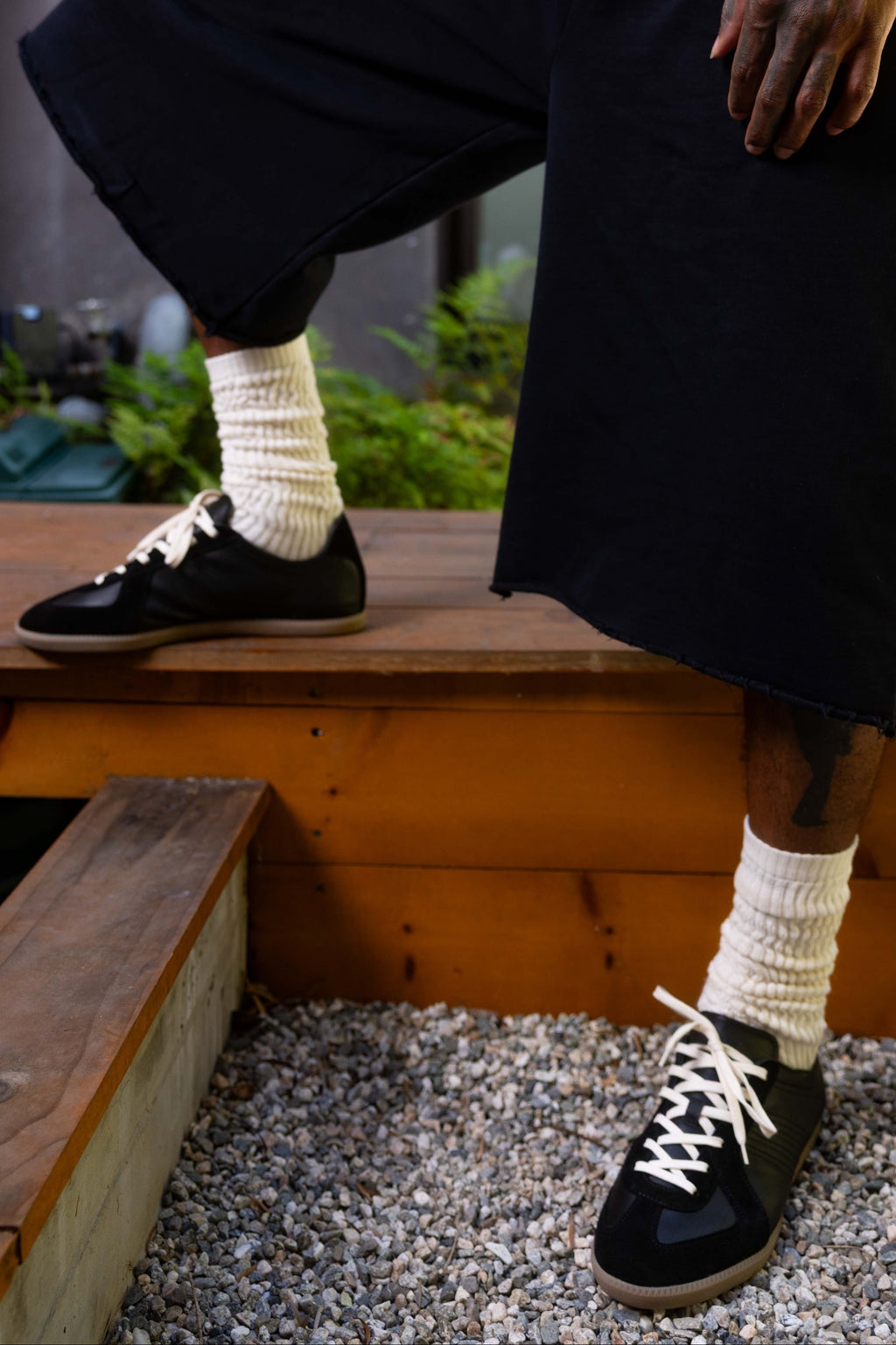 3-Pack Vintage Slouch Socks - Off White
