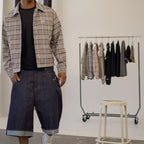 Plaid Overshirt - Cream