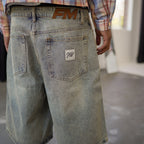 Denim Shorts - Light Stone Wash