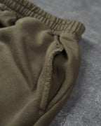 3/4 Lounge Shorts - Light Olive
