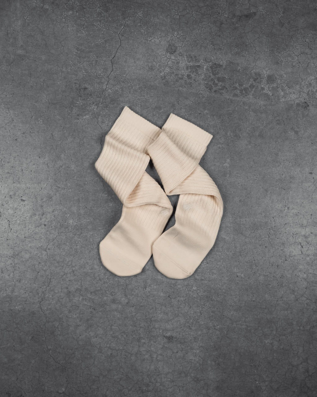Vintage Slouch Socks - White