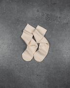 Vintage Slouch Socks - White