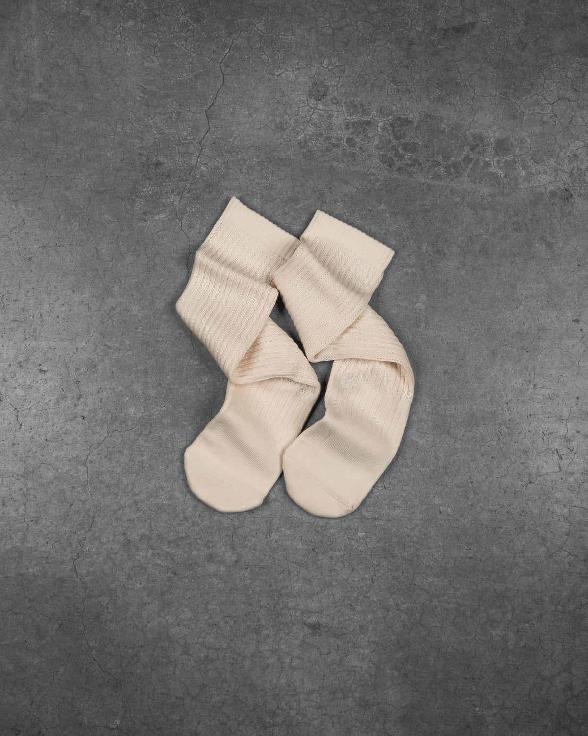 Vintage Slouch Socks - White