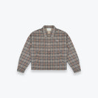 Plaid Overshirt - Cream