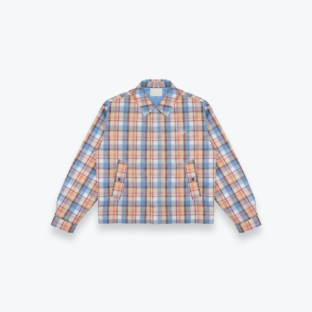 Plaid Overshirt - Sherbet