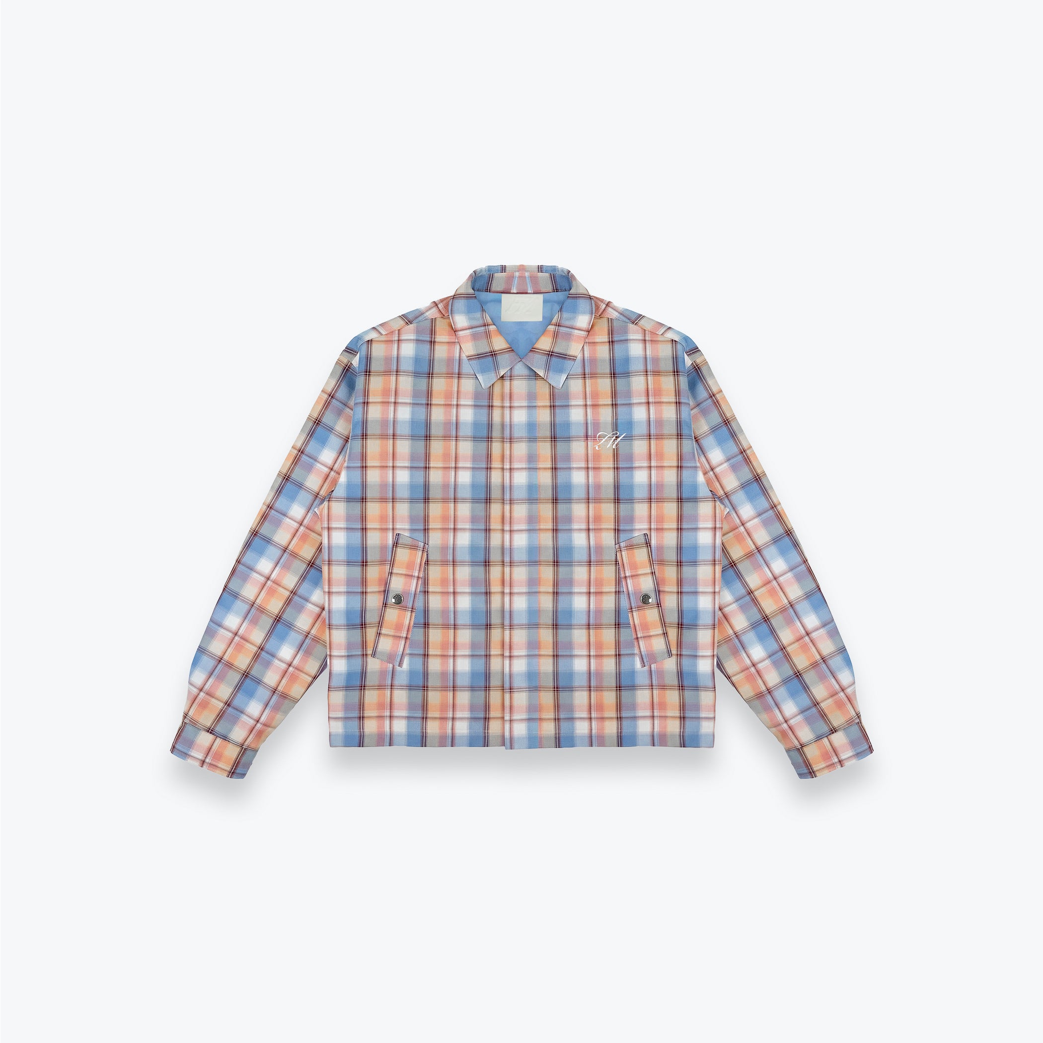 Plaid Overshirt - Sherbet