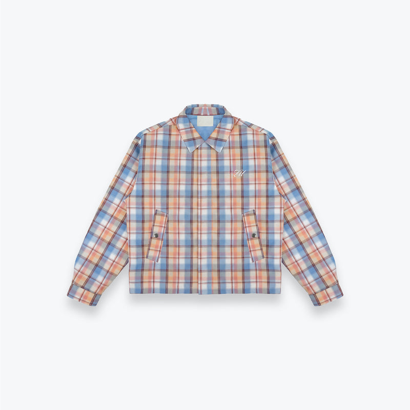 Plaid Overshirt - Sherbet