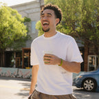 Signature Script Tee - White