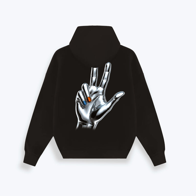 JMAC 3-Point Celly Hoodie - Chrome