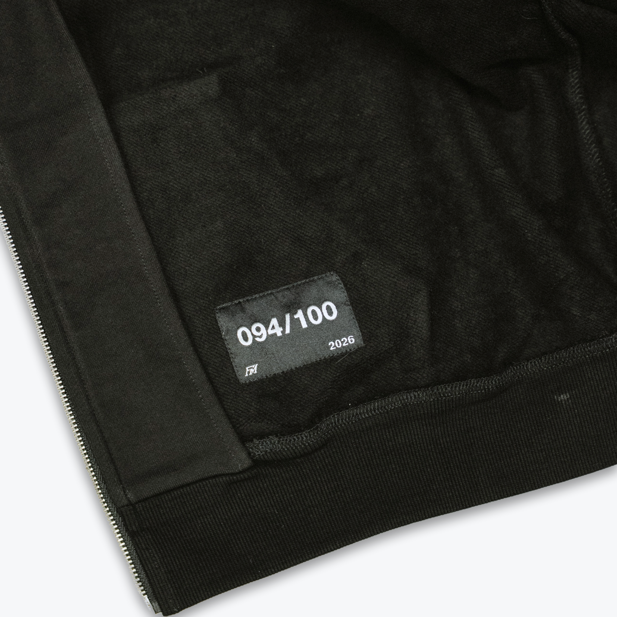 Mirror Fade Hoodie - Black