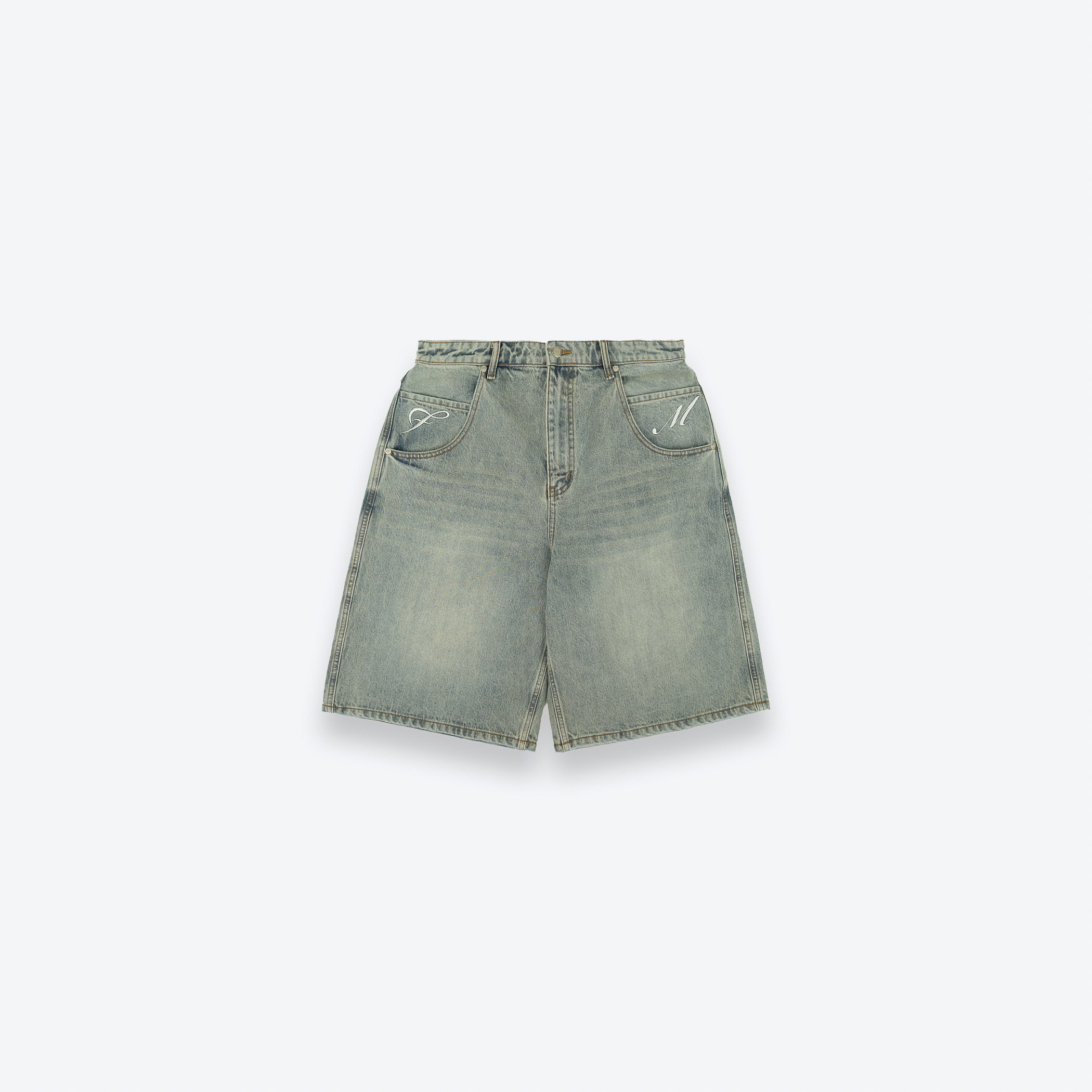 Denim Shorts - Light Stone Wash