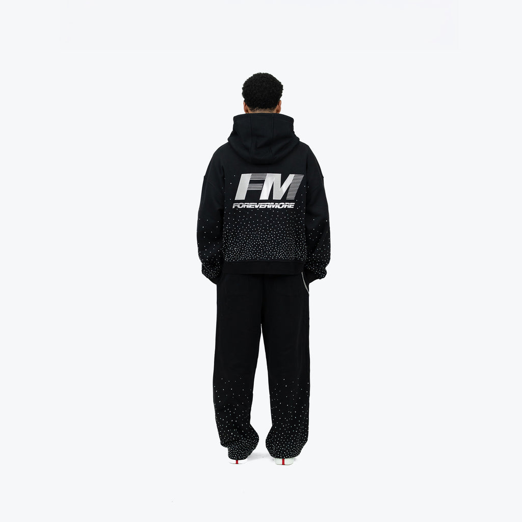 Mirror Fade Hoodie - Black