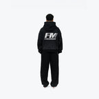 Mirror Fade Hoodie - Black