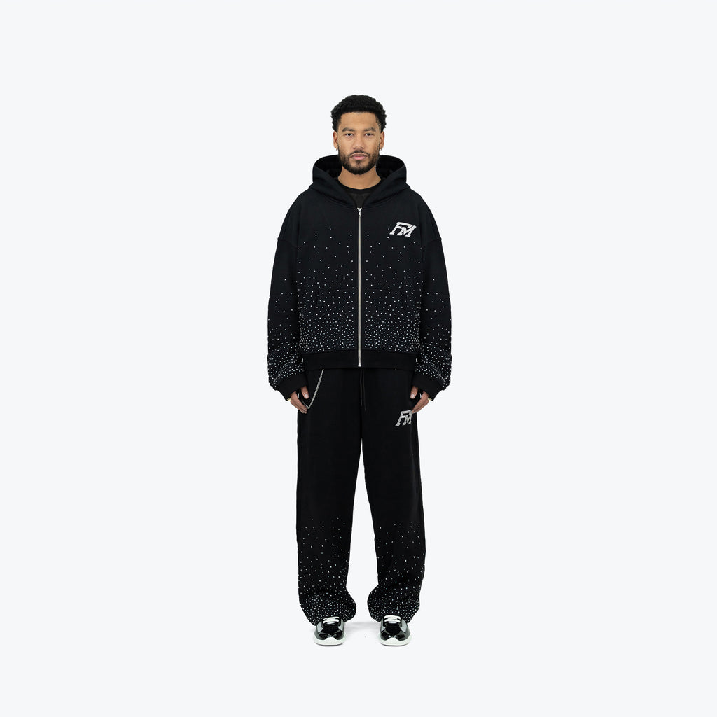Mirror Fade Hoodie - Black