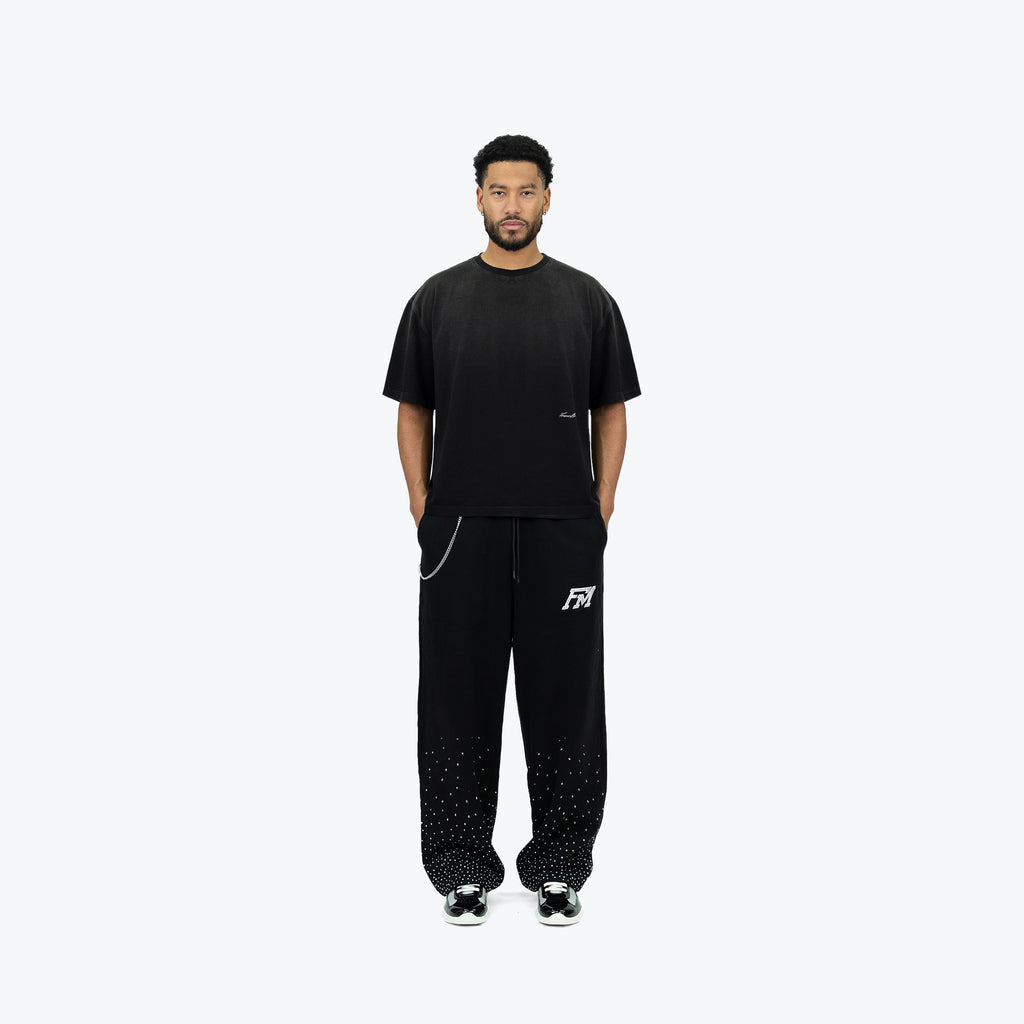 Signature Script Tee - Black