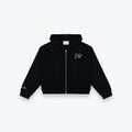 Signature FM Zip Hoodie - Classic Black