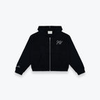 Signature FM Zip Hoodie - Classic Black