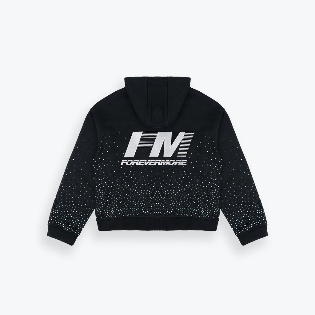 Mirror Fade Hoodie - Black