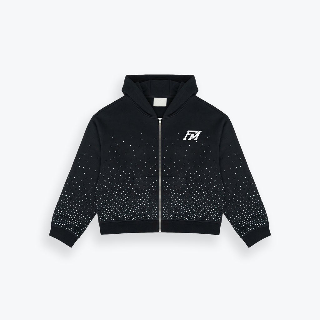 Mirror Fade Hoodie - Black