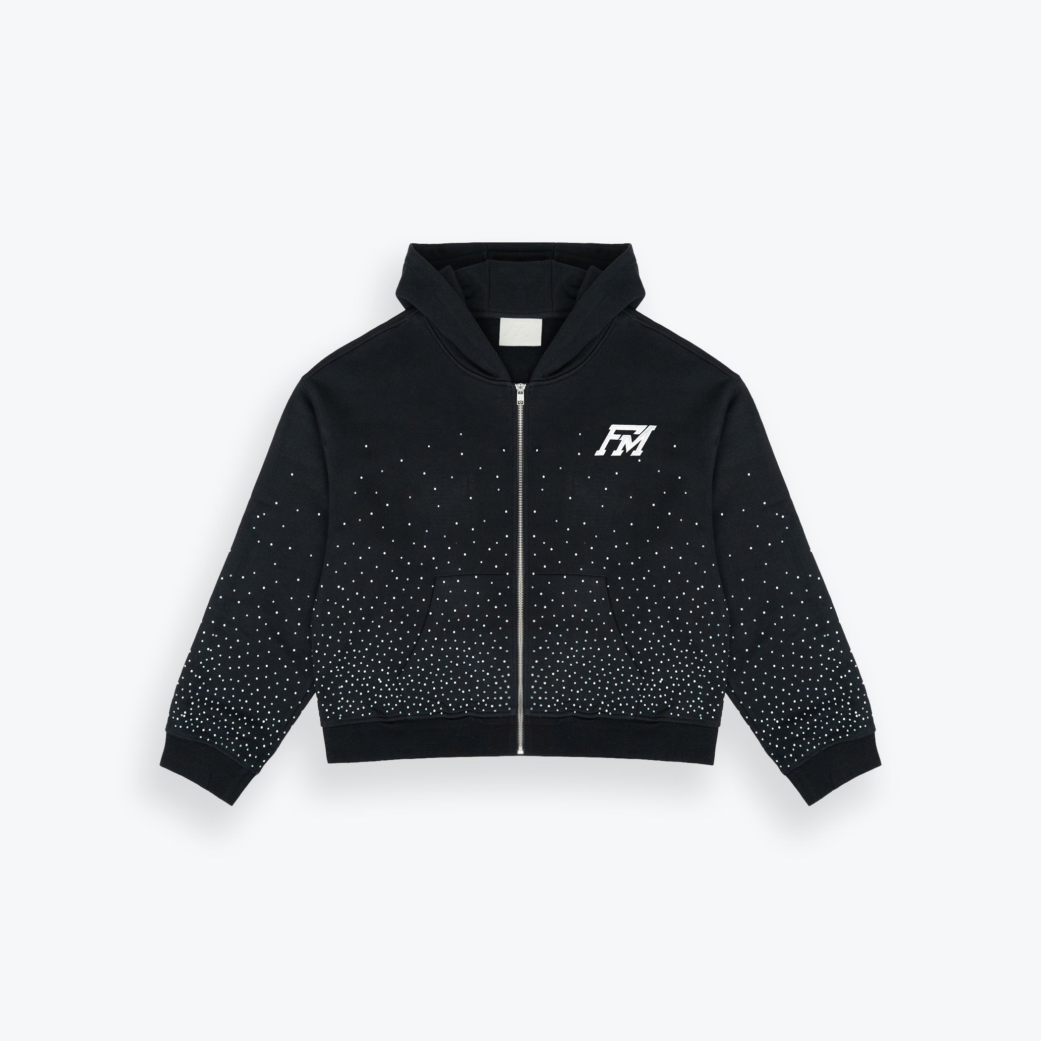 Mirror Fade Hoodie - Black